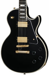 Single cut electric guitar Epiphone Inspired By Gibson Les Paul Custom - Ebony
