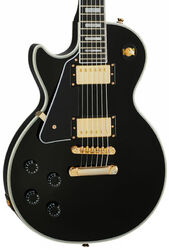 Left-handed electric guitar Epiphone Les Paul Custom LH - Ebony