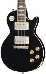 Single cut electric guitar Epiphone Power Players Les Paul - Dark matter ebony