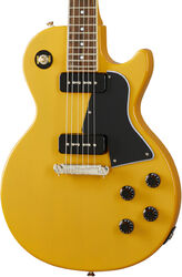Single cut electric guitar Epiphone Les Paul Special - Tv yellow