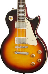 Single cut electric guitar Epiphone 1959 Les Paul Standard Outfit - Aged dark burst