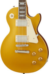 Single cut electric guitar Epiphone Les Paul Standard 50s - Metallic gold