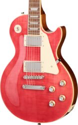 Single cut electric guitar Epiphone Original Les Paul Standard 60s Figured - Fuchsia