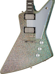 Lzzy Hale Explorer Custom - Black Diamond Holographic Sparkle