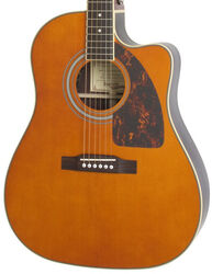 Folk guitar Epiphone Masterbilt AJ-500RCE Ltd - Natural satin