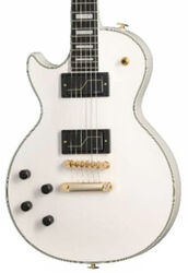 Left-handed electric guitar Epiphone Matt Heafy Les Paul Custom Origins LH - Bone white
