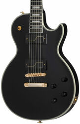 Single cut electric guitar Epiphone Matt Heafy Les Paul Custom Origins - Ebony
