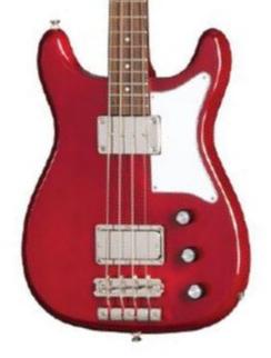 Solid body electric bass Epiphone Newport Bass - Cherry