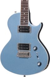 Single cut electric guitar Epiphone Nighthawk Studio Waxx Signature - Pelham blue