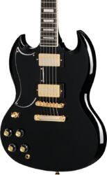 Double cut electric guitar Epiphone Modern SG Custom LH - Ebony