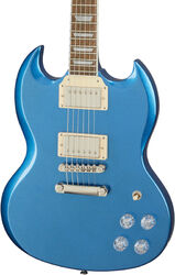 Retro rock electric guitar Epiphone SG Muse Modern - Radio blue metallic