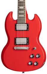 Electric guitar for kids Epiphone Power Players SG - Lava red