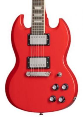 Electric guitar for kids Epiphone Power Players SG - Lava red