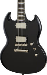 Double cut electric guitar Epiphone Modern Prophecy SG - Black aged
