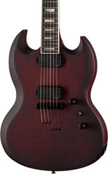 Modern SG Prophecy - crimson fog satin