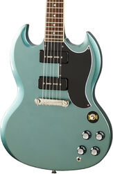 Double cut electric guitar Epiphone SG Special P-90 - Faded pelham blue