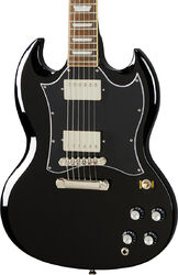 Double cut electric guitar Epiphone SG Standard - Ebony