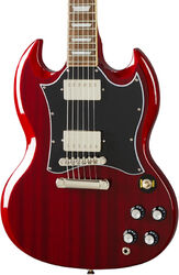 Double cut electric guitar Epiphone SG Standard - Cherry