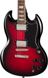 Double cut electric guitar Epiphone IBG SG Tribute - Cherry burst