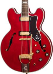 Semi-hollow electric guitar Epiphone Sheraton 150th Anniversary - Cherry