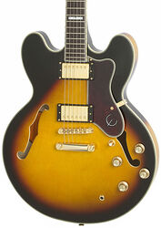 Semi-hollow electric guitar Epiphone Sheraton-II PRO - Vintage sunburst