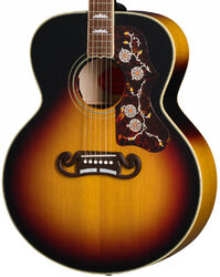 Folk guitar Epiphone Inspired By Gibson 1957 SJ-200 - vintage sunburst