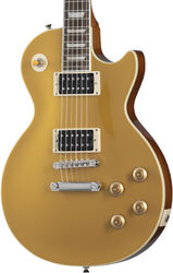 Single cut electric guitar Epiphone Slash Victoria Les Paul Standard Goldtop - gold