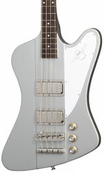 Solid body electric bass Epiphone Thunderbird '64 - SILVER MIST