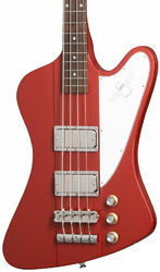 Solid body electric bass Epiphone Thunderbird '64 - Ember red