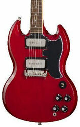 Double cut electric guitar Epiphone Tony Iommi SG Special - Vintage cherry