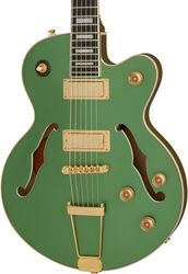 Uptown Kat ES - emerald green metallic