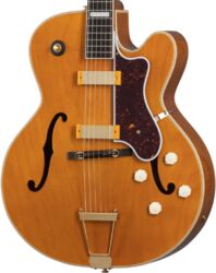 Semi-hollow electric guitar Epiphone Zephyr Deluxe Regent 150th Anniversary - Aged antique natural 
