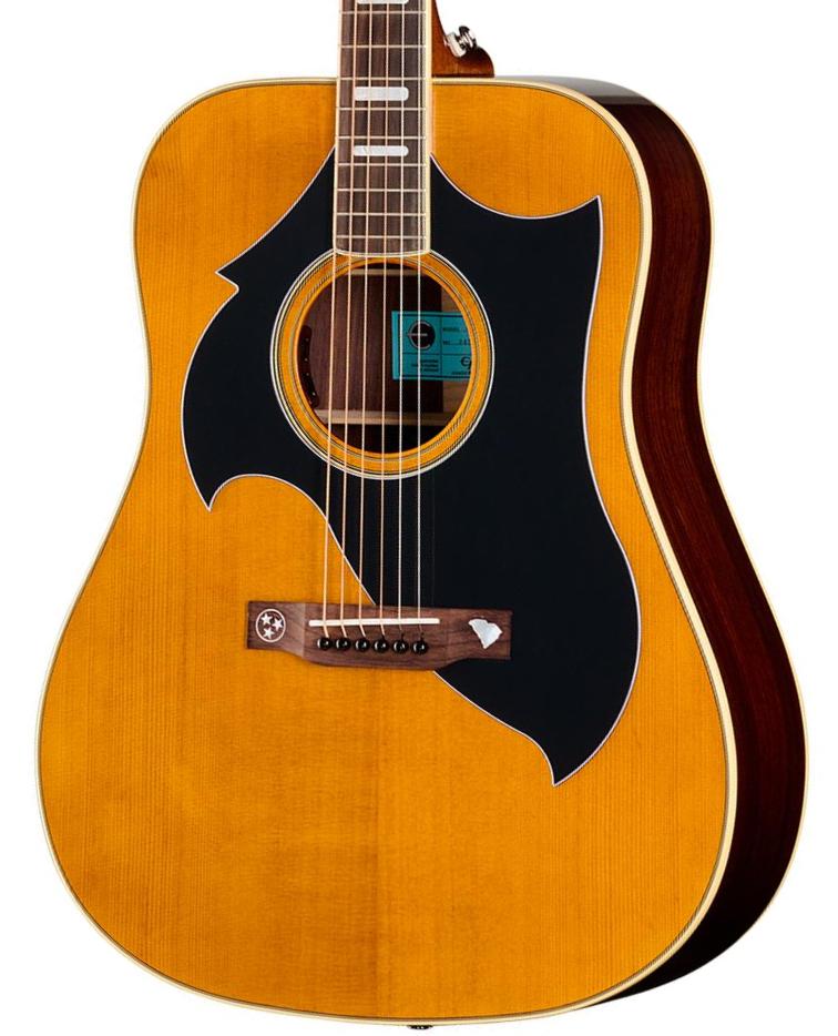 Semi-hollow electric guitar Epiphone Marcus King El Dorado - Antique natural