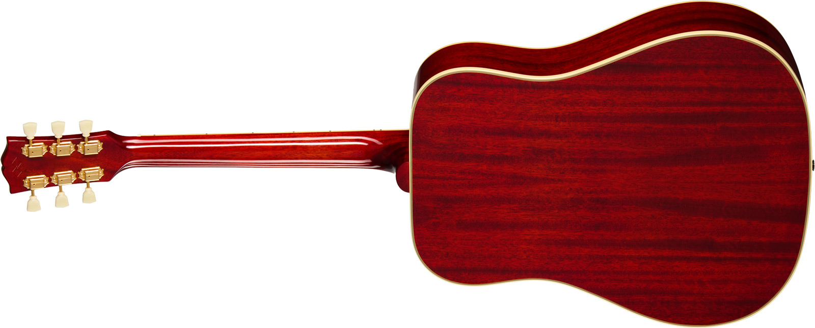 Epiphone Hummingbird 1960 Reissue Inspired By Gibson Dreadnought Epicea Acajou Rw - Heritage Cherry Sunburst - Folk guitar - Variation 1