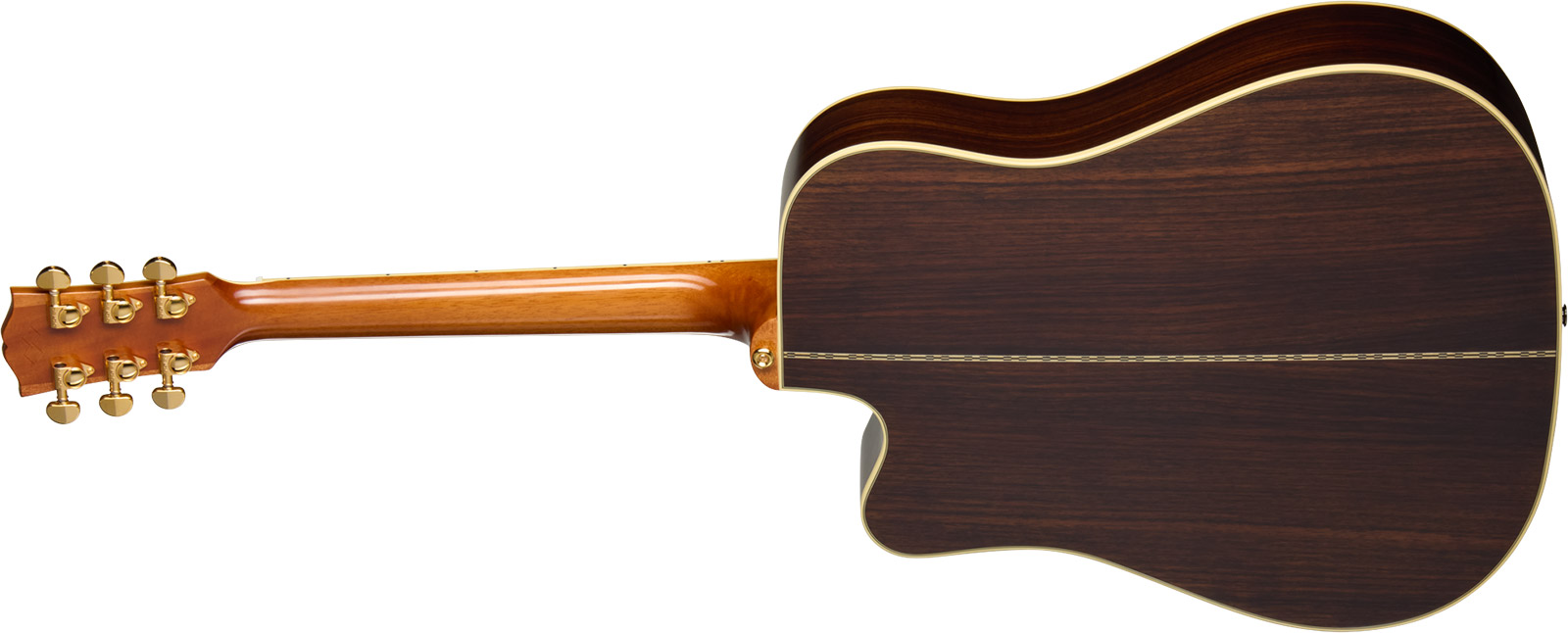 Epiphone Hummingbird Deluxe Ec Inspired By Gibson Dreadnought Cw Epicea Palissandre Eb - Natural - Folk guitar - Variation 1