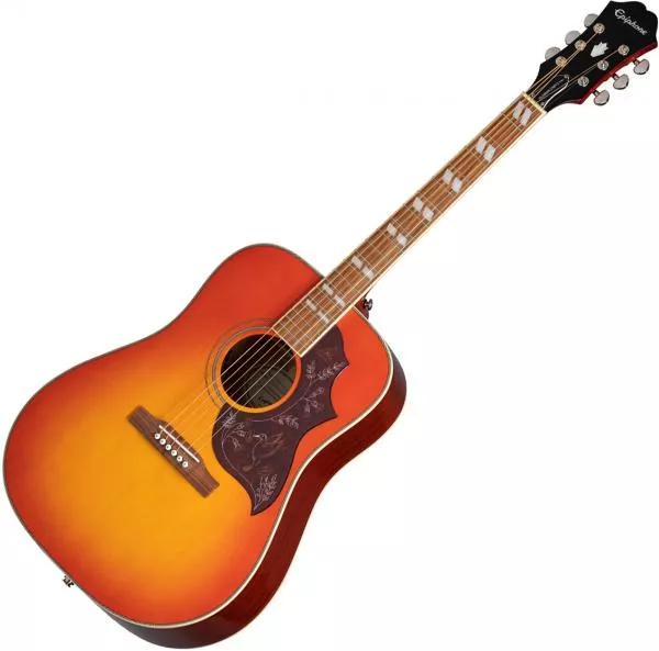 Electro acoustic guitar Epiphone Hummingbird Studio - Faded cherry