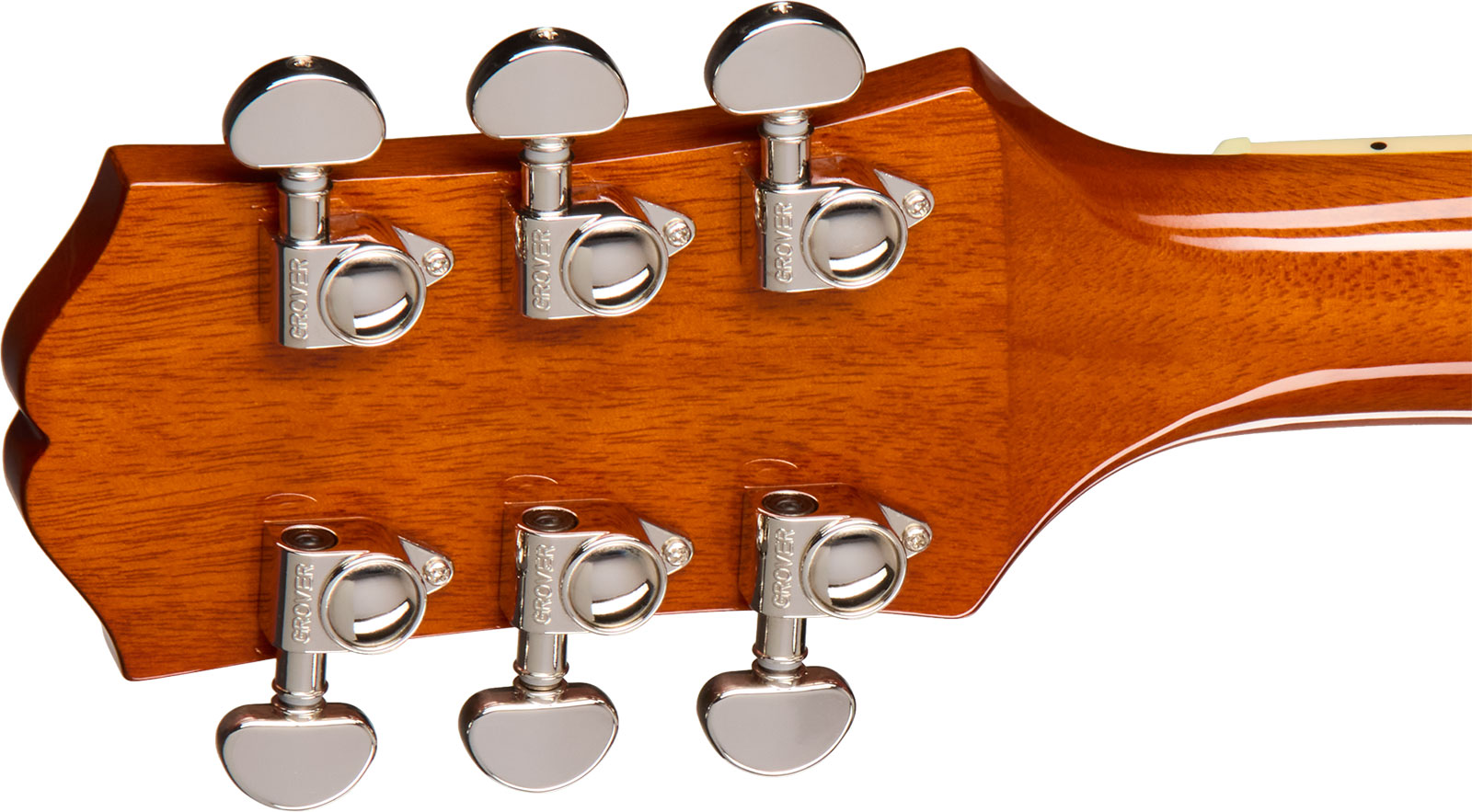 Epiphone Hummingbird Studio Ec Ibg Dreadnought Cw Epicea Acajou Rw - Heritage Cherry Sunburst - Folk guitar - Variation 5