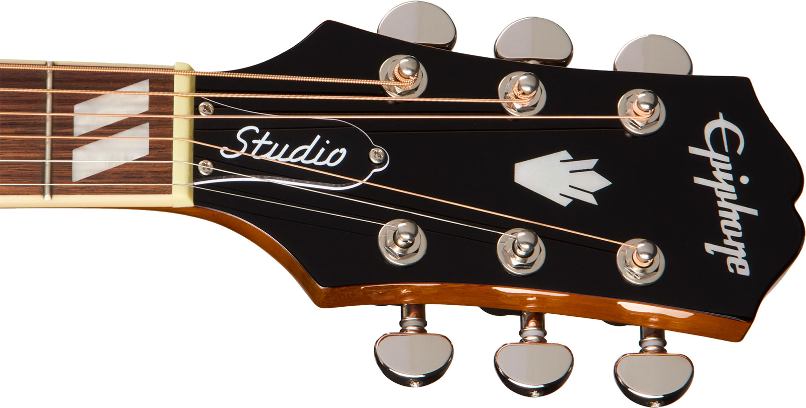 Epiphone Hummingbird Studio Ibg Dreadnought Epicea Acajou Rw - Natural - Folk guitar - Variation 4