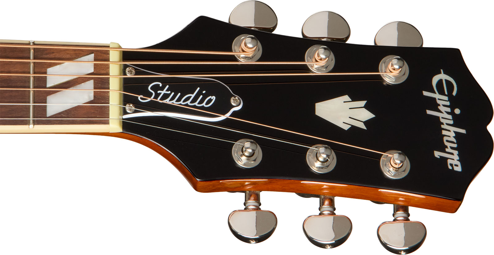 Epiphone Hummingbird Studio Ibg Dreadnought Epicea Acajou Rw - Heritage Cherry Sunburst - Folk guitar - Variation 4