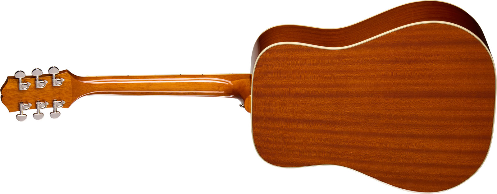 Epiphone Hummingbird Studio Lh Gaucher Ibg Dreadnought Epicea Acajou Rw - Natural - Folk guitar - Variation 1