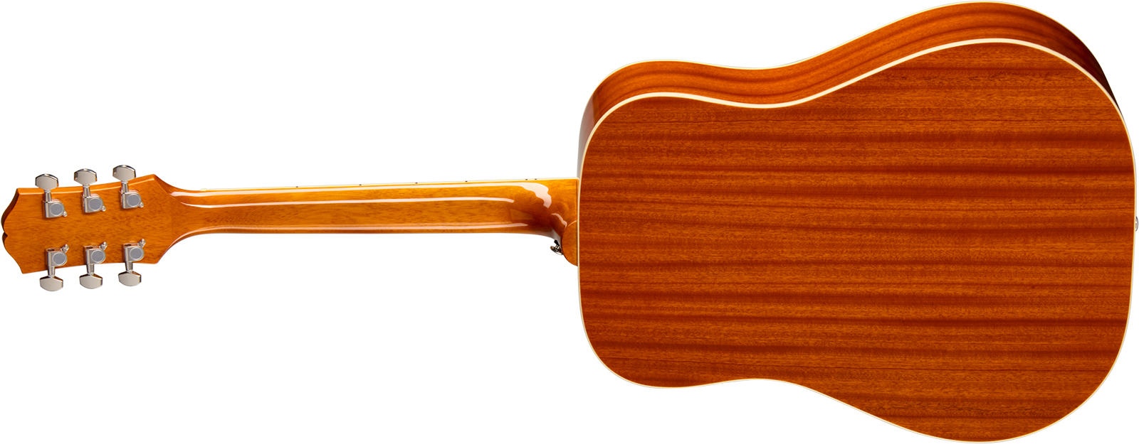 Epiphone Hummingbird Tribute Dreadnought Shsc Epicea Acajou Lau - Heritage Sunburst - Folk guitar - Variation 1