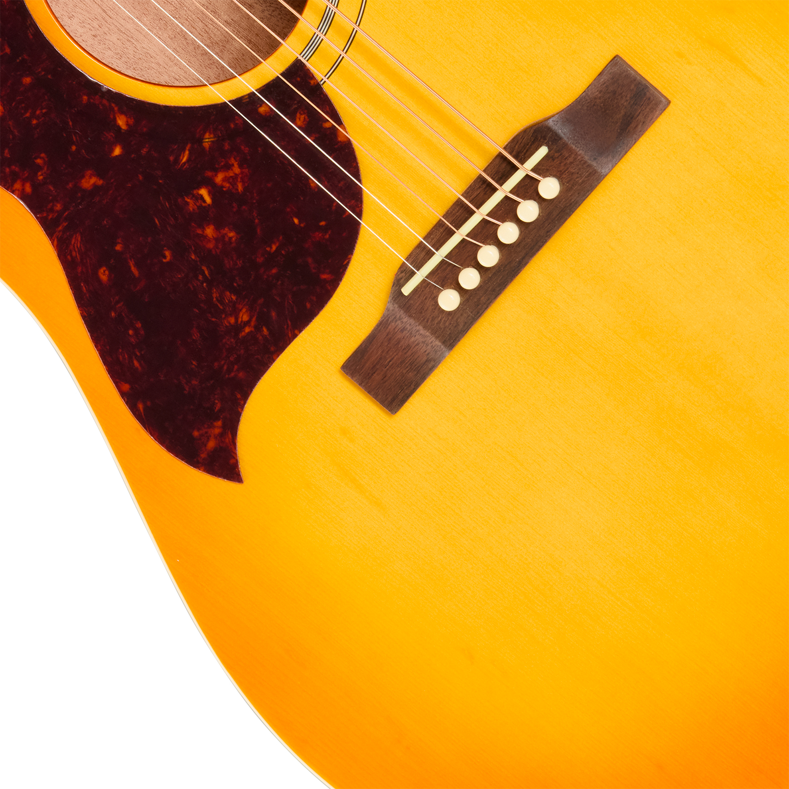 Epiphone Hummingbird Tribute Lh Dreadnought Shsc Gaucher Epicea Acajou Lau - Heritage Sunburst - Folk guitar - Variation 3
