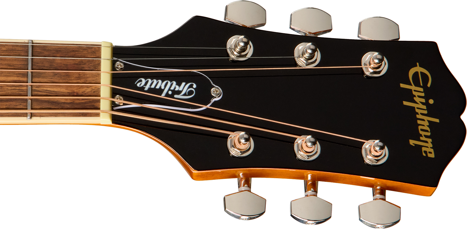 Epiphone Hummingbird Tribute Lh Dreadnought Shsc Gaucher Epicea Acajou Lau - Heritage Sunburst - Folk guitar - Variation 4