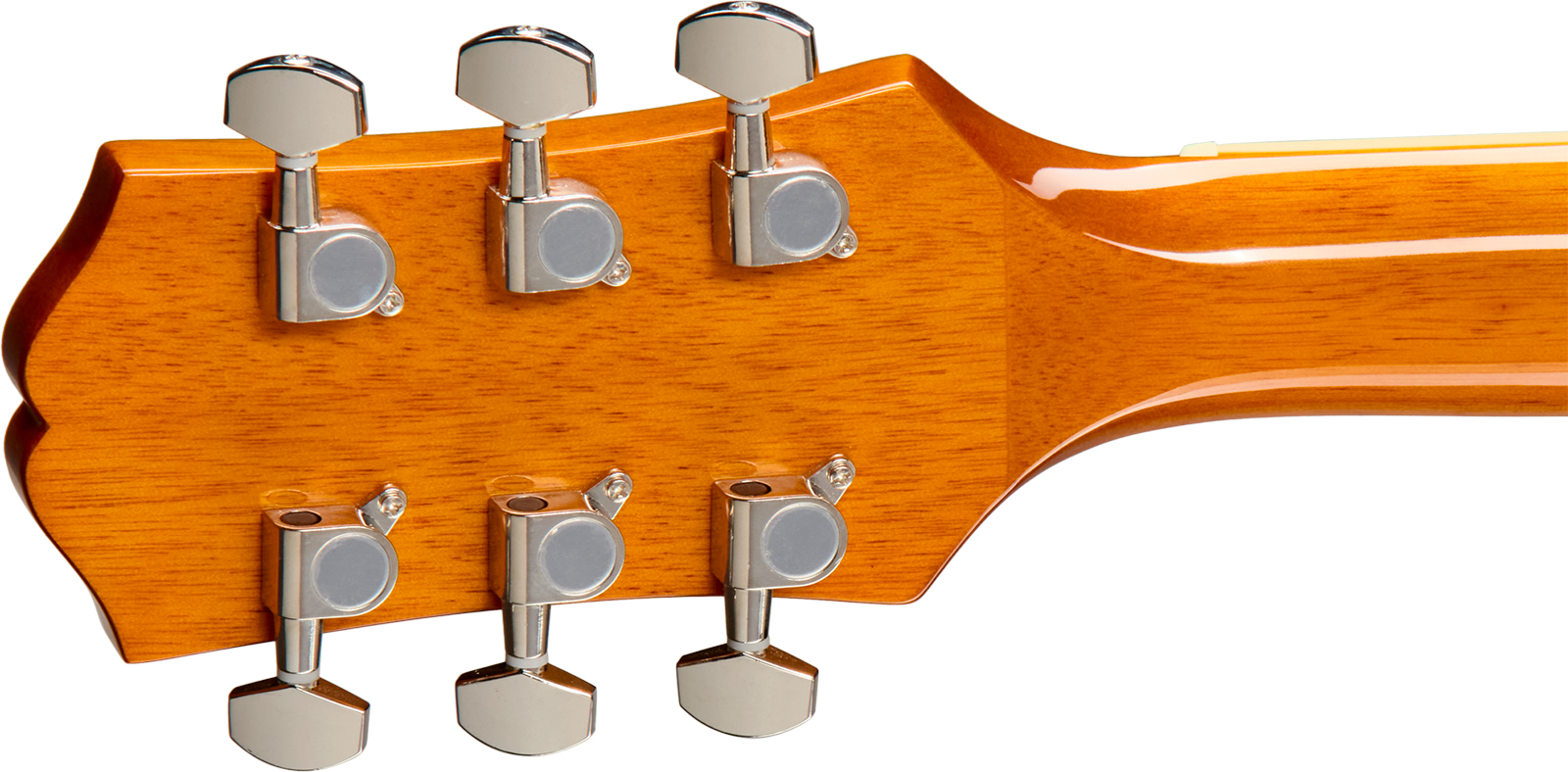 Epiphone Hummingbird Tribute Lh Dreadnought Shsc Gaucher Epicea Acajou Lau - Heritage Sunburst - Folk guitar - Variation 5