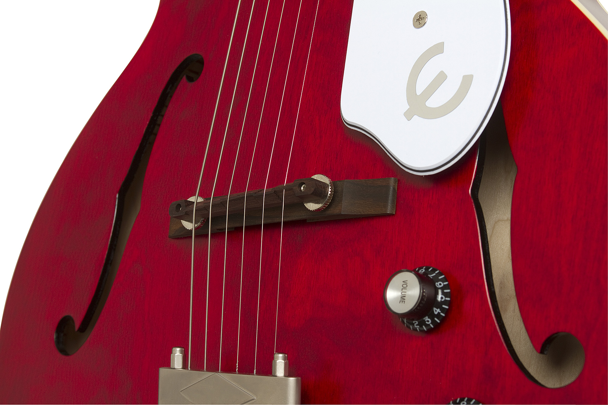 Epiphone Inspired By 1966 Century 2016 - Aged Gloss Cherry - Semi-hollow electric guitar - Variation 3