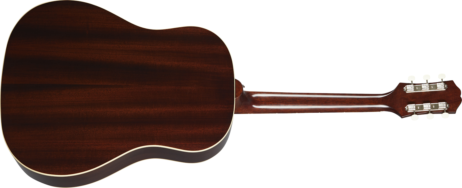 Epiphone J-45 Inspired By Gibson Dreadnought Epicea Acajou Lau - Aged Vintage Sunburst - Electro acoustic guitar - Variation 1