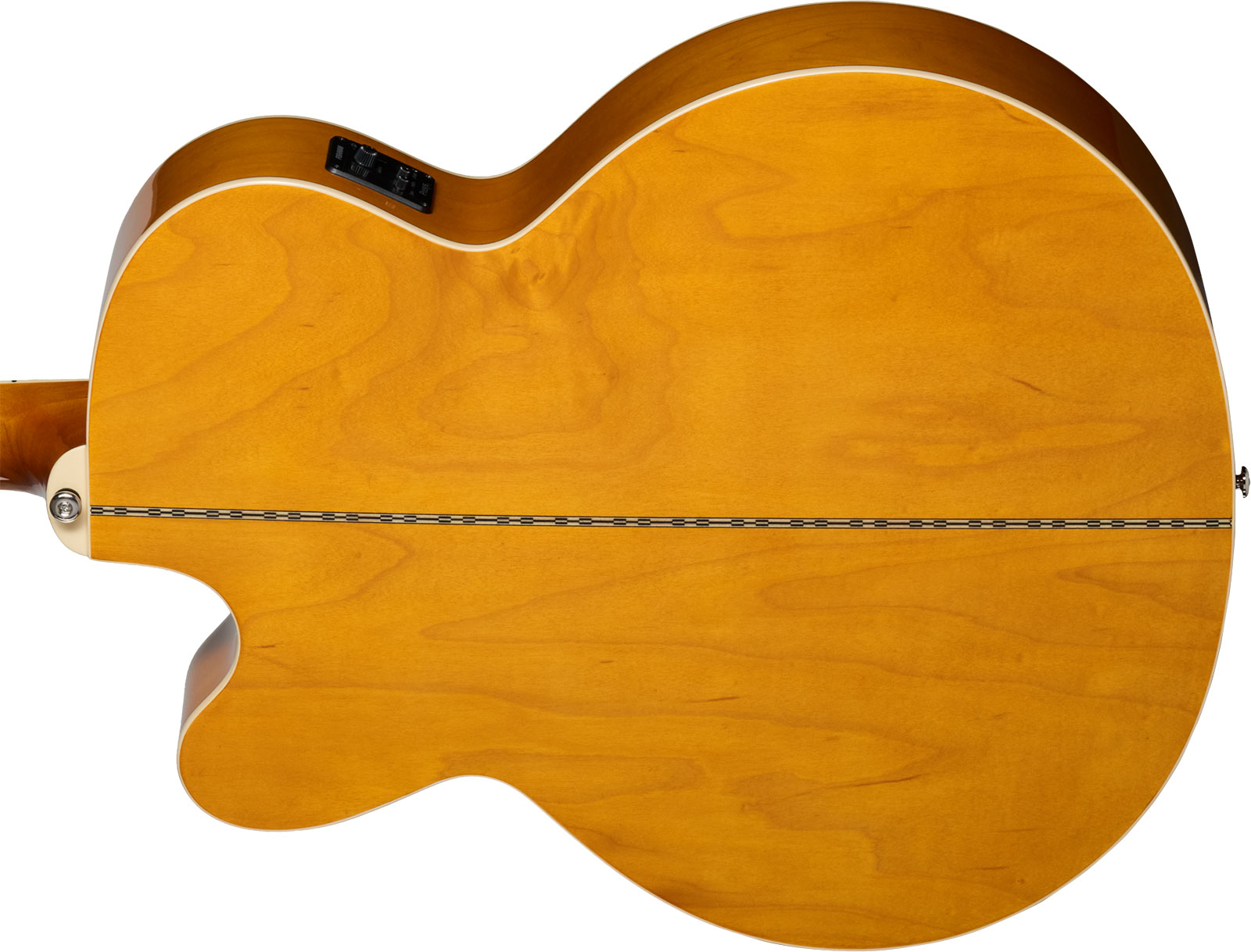 Epiphone J200 Studio Ec Ibg Jumbo Cw Epicea Acajou Rw - Natural - Folk guitar - Variation 4