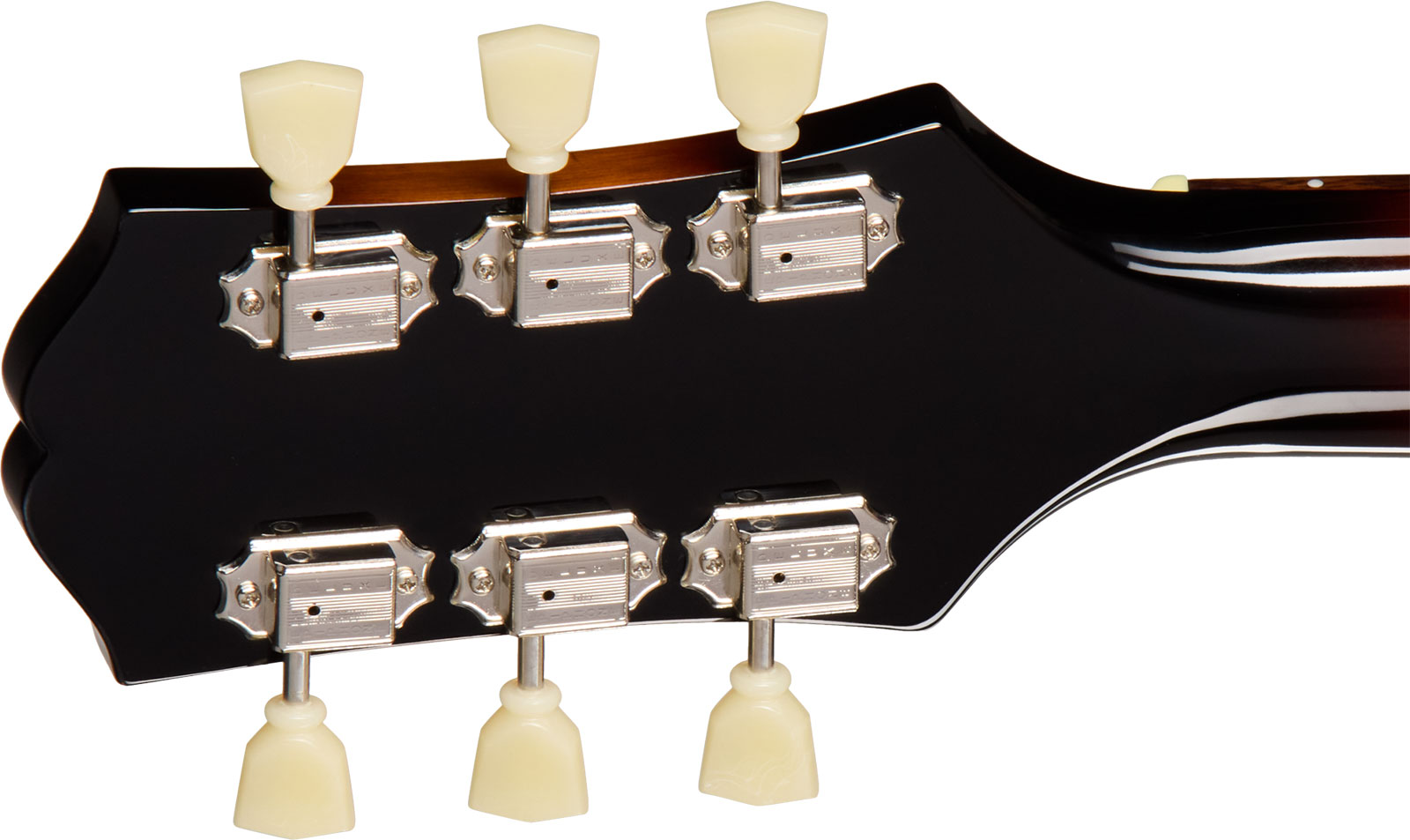 Epiphone J200 Studio Ec Lh Gaucher Ibg Jumbo Cw Epicea Acajou Rw - Vintage Sunburst - Folk guitar - Variation 5