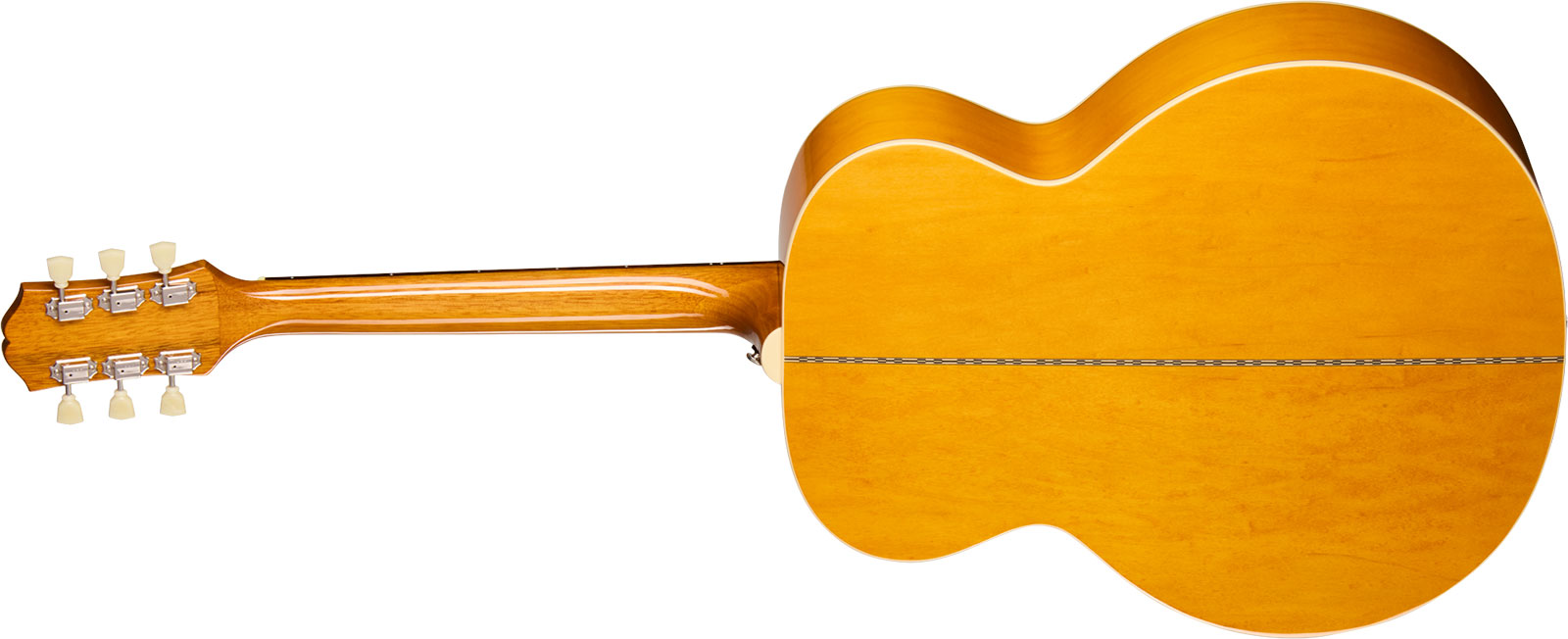 Epiphone J200 Studio Ibg Jumbo Epicea Acajou Rw - Natural - Folk guitar - Variation 1