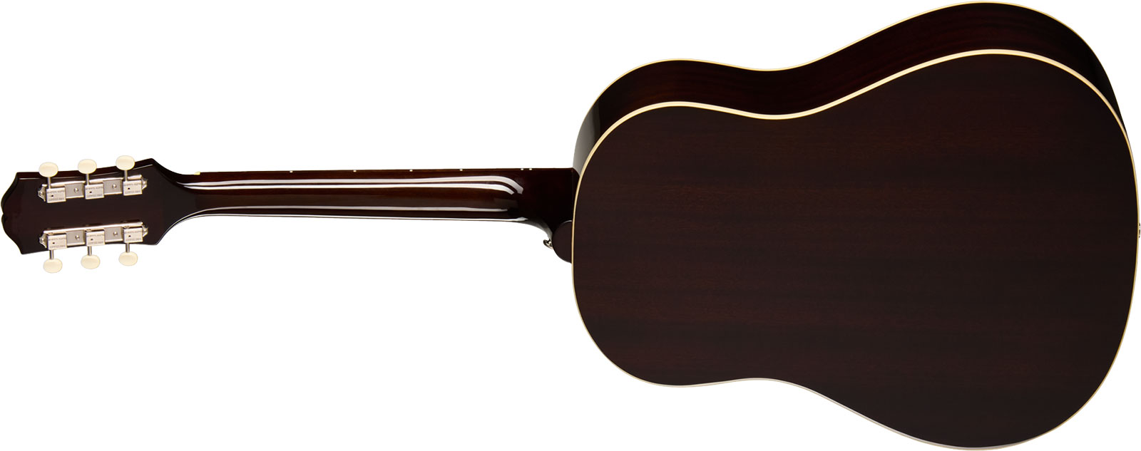 Epiphone J45 Studio Lh Gaucher Ibg Dreadnought Epicea Acajou Rw - Vintage Sunburst - Folk guitar - Variation 1